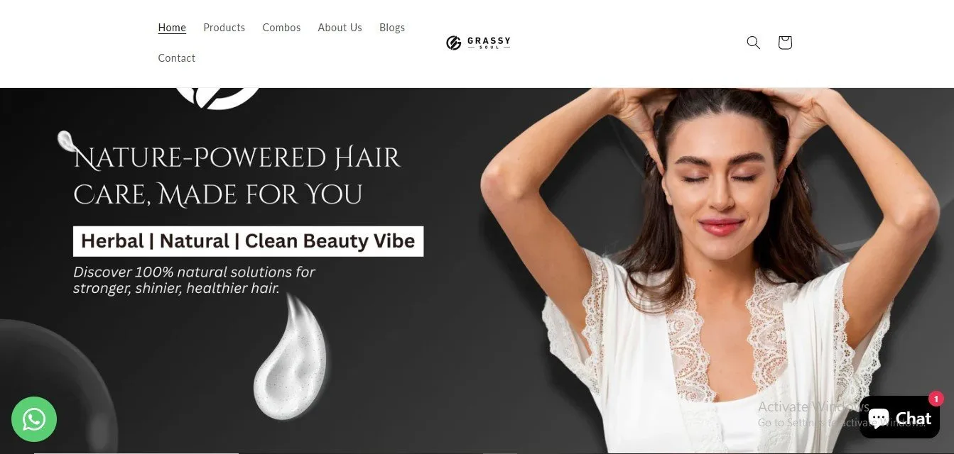 Website Design for Production company in ahmedabad grassysoul